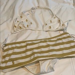 Mint condition Ralph Lauren 2 piece bathing suit